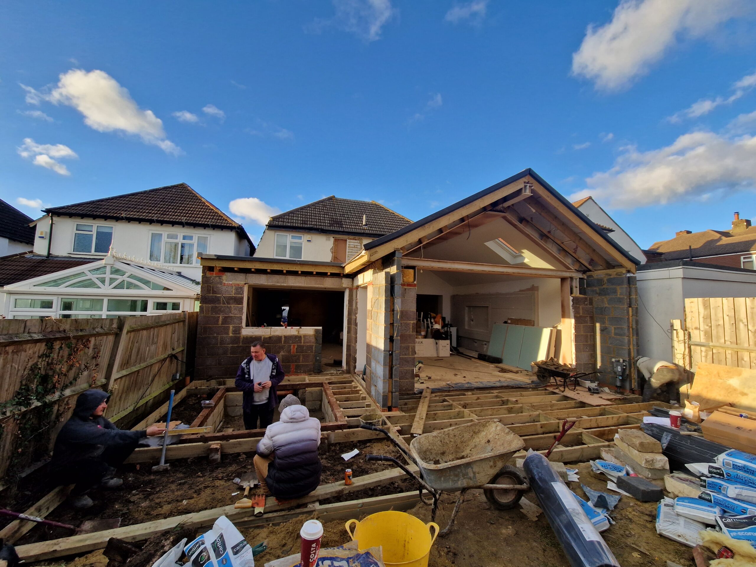 Villa Extension Works